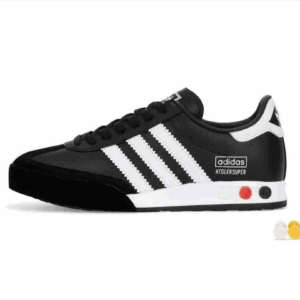 Adidas Kegler Super - Black-White Stripes Adidas Kegler Super – Customizable Retro Trainer